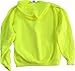 High Visibility Neon Safety Fleece Zip-up Hooded Sweatshirt- Orange or Green