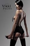 Vikki Blows (With Whip) Art Poster Print - 24