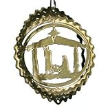MinEy Wind Spinner Gold Nativity