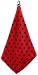 Jaci's Gems Ruby Polka Dot Microfiber Golf Towel