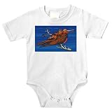 Onesie with tree, feather, branch, bird, animal