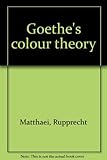 Goethe's colour theory