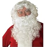 Santa Beard And Wig Set