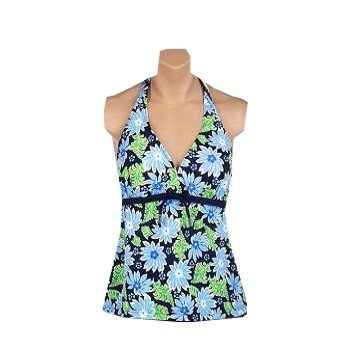 It Figures! Anthropology Halter Swimsuit Top