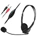 VOIP / SKYPE Hands-free Headset with Microphone, Black