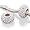 Andante-Stones Original Massiv 925 Sterling Silber Kristall Bead 