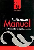 Publication Manual of the American Psychological Association, Fifth Edition