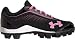 Under Armour Leadoff IV Low JR Youth Baseball Cleats - Black/Pink 4.5