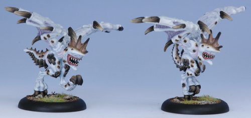 Legion of Everblight Harrier Light Warbeasts (2 Models)