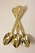 Set of 12 Gold Plated High Quality Demitasse - Tea Party Spoons