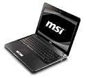 MSI Classic P600 39,6 cm&nbsp;(15,6 Zoll)&nbsp;Notebook (Intel Core i3 330M 2,13 GHz, 4GB RAM, 320GB HDD, ATI HD 545v, DVD, Win 7 HP)