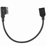 Audi AMI USB Cable - Audio Cable Adapter for Audi Music Interface - Play Music Through Your Audi A4 - S4 - A5 - S5 - S8 - Q5 - or Q7