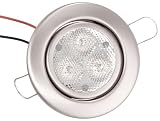 Brumberg R3005WW4 Einbaustrahler nickel matt LED 3x1,2 W