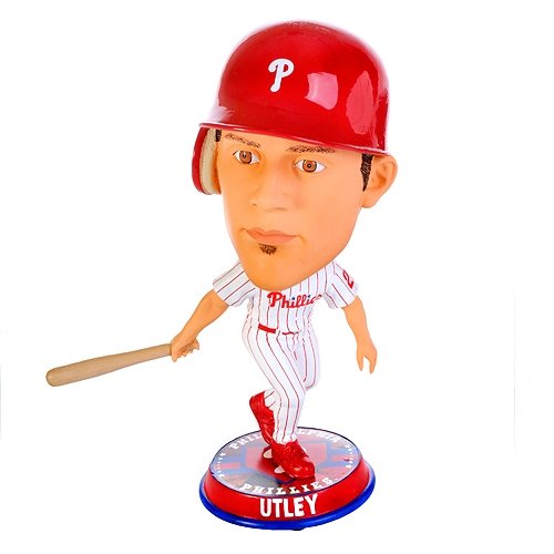 Chase Utley Philaldephia Phillies MLB 2010 Big Head Bobble
