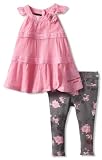 Calvin Klein Baby-girls Infant Tunic with Printed Pants