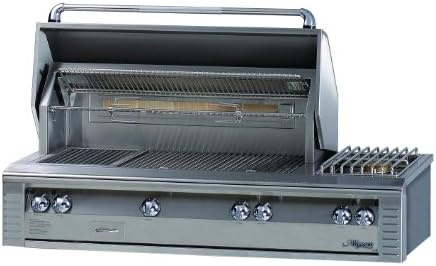 Alfresco ALX2-56 56-Inch Built-In Standard Grill with Sideburner