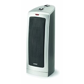Lasko 5367 16-1/2-Inch Oscillating Ceramic Tower Heater