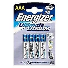Energizer L92 Lithium Batterie AAA, 1,5 Volt,1260mAh 4er Blister