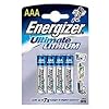Energizer L92 Lithium Batterie AAA, 1,5 Volt,1260mAh 4er Blister