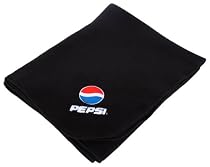 Pepsi 30"x 50" Recycled Small Throw, Black