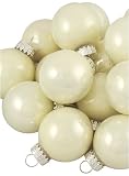 Review Roman  / Club Pack Of 120 Pearl Polar White Glass Ball Christmas Ornaments 1.25