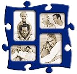 Produkt-Bild: Puzzle Bilderrahmen Galerie blau