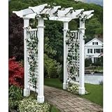 Fairfield Arbor (White) (99.25H x 53W x 32D)