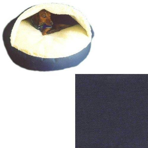 O'Donnell Cosy Cave Dog Bed (Navy, Large: 35')