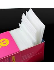 Beauty: 325pcs Lint Free Nail Art Gel Polish Remover Cotton Pad Nail Wipe