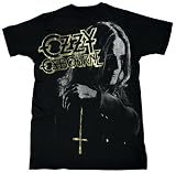 Signatures Network Men's Ozzy Osbourne Short Sleeve T-Shirt,Black,Medium