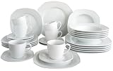 Produkt-Bild: Creatable 14174 4 Kombiservice Octo 30-teilig, wei&szlig;