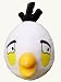 Angry Birds 12" White Bird Plush #99ot-anbi-p12wb