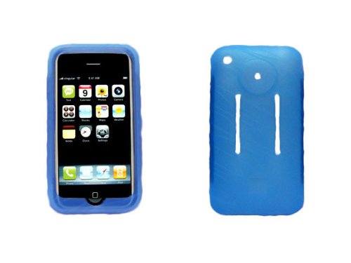 Apple iPhone 3G Silicon / Silicone Skin - Blue