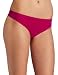 Zobha Women's Yoga Thong Underwear (Raspberry, Large)