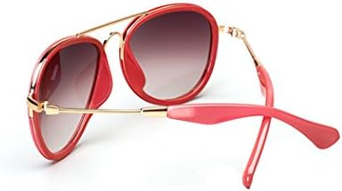 Female tide circular reflective color film a round sunglasses retro personality tide glasses (rose Red)