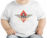Air force オーガニックベビーTシャツ 3-6 Months
