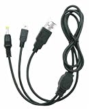 2 in 1 Power & data cable 1,8 meter for PSP