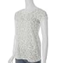 Aeropostale Juniors Short Sleeve Floral Print Top