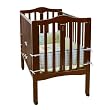 Delta Children's Products Portable Mini Crib in Cherry