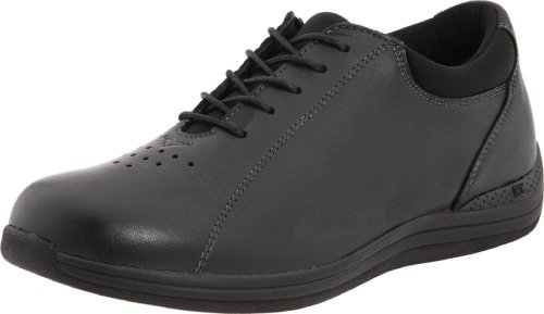 Drew Shoe Women's Tulip Lace-Up,Black,6.5 WW US