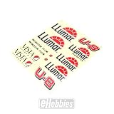 Decal Sheet: 1 / 12 Miss LLumar - B000BOLCCA