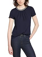 Esprit Camiseta Manga Corta (Azul Oscuro)