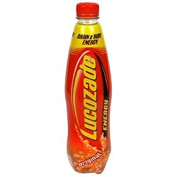Lucozade Energy Glucose Drink, 1 Ltr  (Pack of 6)