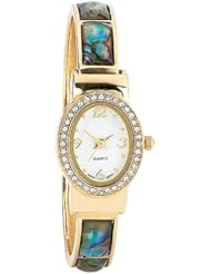 LADIES WTCH W/ GOLD JEWEL BAND