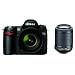 Nikon D80 10.2MP Digital SLR Camera Kit with 18-55mm f/3.5-5.6G AF-S DX VR & 55-200mm f/4-5.6G ED IF AF-S DX VR Nikkor Zoom Lenses