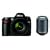 Nikon D80 10.2MP Digital SLR Camera Kit with 18-55mm f/3.5-5.6G AF-S DX VR & 55-200mm f/4-5.6G ED IF AF-S DX VR Nikkor Zoom Lenses