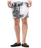 OSKLEN（オスクレン）Swim Wear（オスクレン ハーフ パンツ ショーツ） 38 ブラック-ホワイト