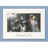 Motorcycle Kids Thank You Cards