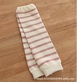 レッグウォーマー 夏用 ベビー 肌に優しい 天然 赤ちゃん アトピー 安心 冷え 日焼け対策 肌を守る (ピンクのしま)