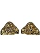 Diwali Gift- Ganesh Lakshmi Hindu Gods Goodluck Prosperity Brass Sculptures 6"
